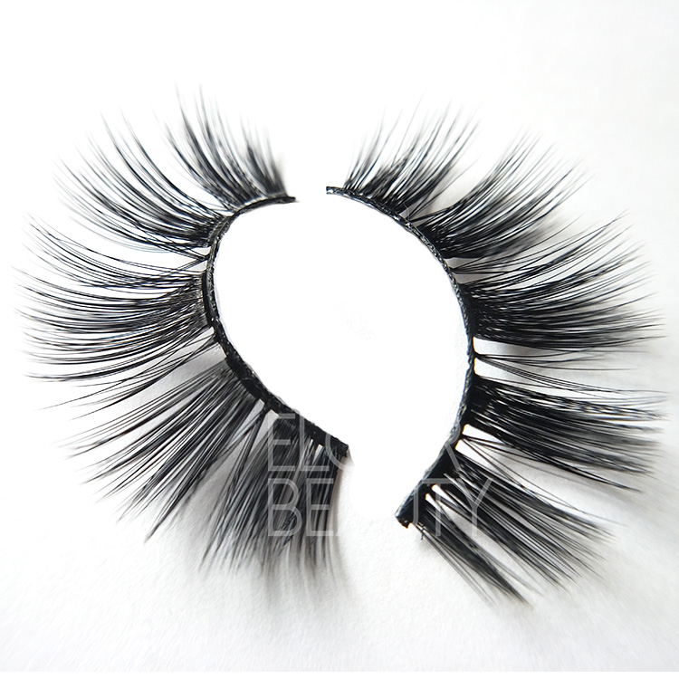 Beauty natural 3D faux mink lashes manufacturer China EL70